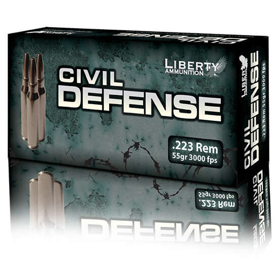 Ammunition Liberty Ammunition ZPAP M70 223Rem LIB AMMO CIVIL DEFENSE 223REM 55GR COPPER 20/50 • Model: ZPAP M70